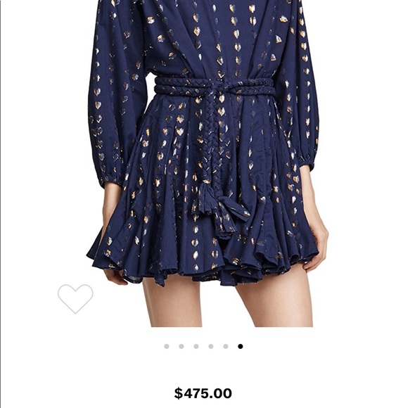 SOLD! Brand New Rhode Resort Ella Metallic Hearts - Picture 4 of 6